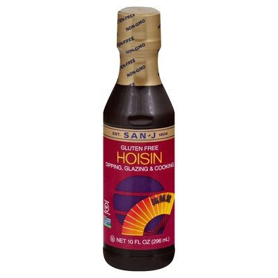 San-J Hoisin Sauce Gluten Free 6/10 OZ [UNFI #2120780] [ebt]