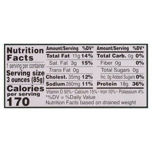 Wild Planet Wild Sardines Lightly Smoked 12/4.4 OZ [UNFI #0214478] [ebt]