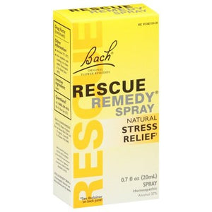 Bach Flower Essences Stress Relief Natural Spray 1/20 ML [UNFI #580316] T