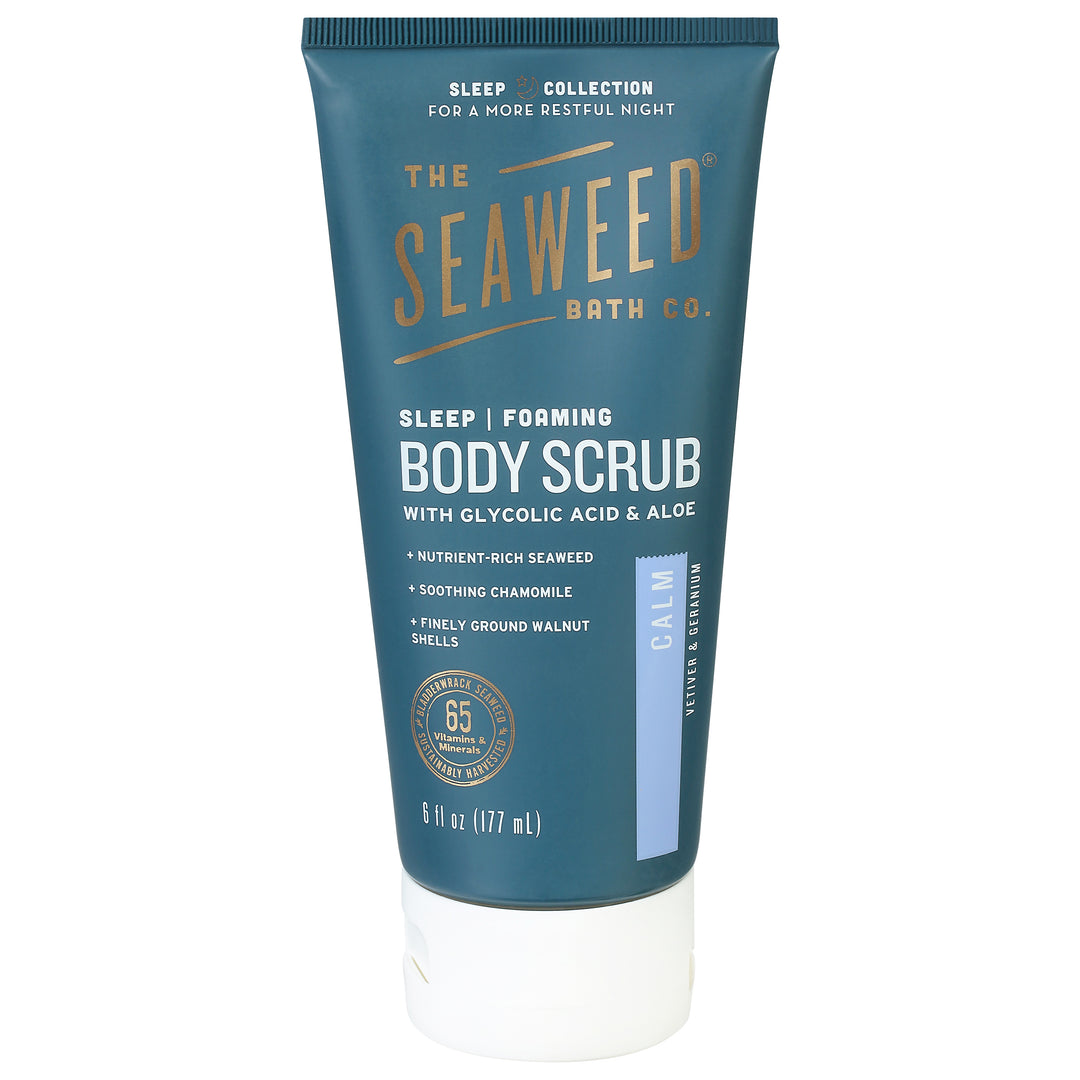 Seaweed Bath Co Body Scrub Vetiver & Geranium Calm 6 OZ [UNFI #2745214] T