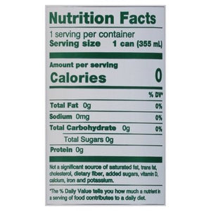 Zevia Soda Zero Calorie Ginger Ale 12/12 OZ [UNFI #2819282] [ebt]