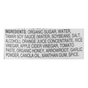 San-J Asian Glaze & Stir-Fry Gluten Free Orange Sauce 6/10 OZ [UNFI #0903831] [ebt]