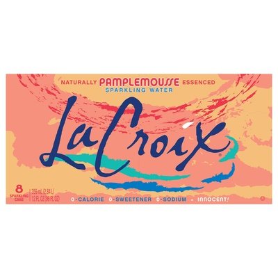 Lacroix Sparkling Water Pamplemousse 3/8/12 OZ [UNFI #1246388] [ebt]