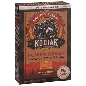 Kodiak Cakes Flapjack & Waffle Mix Cinnamon Oat 6/20 OZ [UNFI #2218287] [ebt]