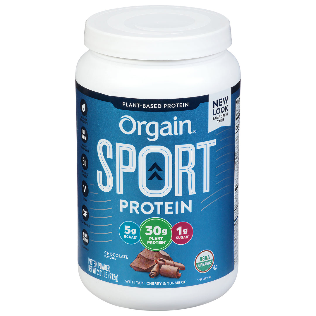 Orgain Protein Powder Chocolate Flavored 2.01 Lb [UNFI #2562361]