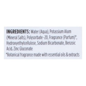 Crystal Deodorant Roll On Coconut & Vanilla 1/2.25 OZ [UNFI #2903979] T