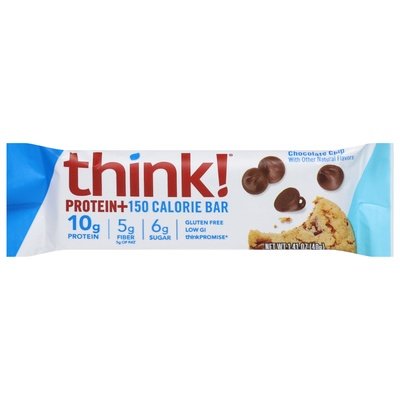 Think Protein+ 150 Calorie Bar Chocolate Chip 10/1.41 Z [UNFI #2595056] [ebt]