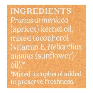 Aura Cacia Skin Care Oil Apricot Kernel 1/4 OZ [UNFI #615567] T