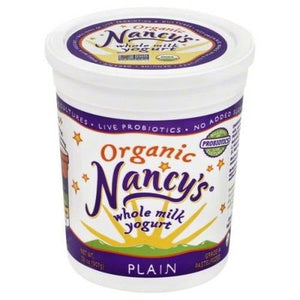 Nancys Springfield Creamery Yogurt Organic Whole Milk Probiotic Plain 6/32 OZ [UNFI #0280677] [ebt]