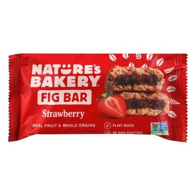 Natures Bakery Fig Bar Strawberry 12/2 OZ [UNFI #1563980] [ebt]