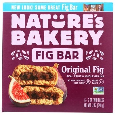 Natures Bakery Fig Bar Original Fig 6 Twin Packs 6/6/2 OZ [UNFI #2136000] [ebt]
