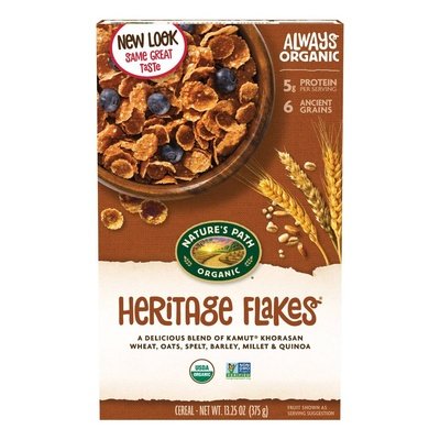 Natures Path Cereal Heritage Flakes 12/13.25Z [UNFI #0190140] [ebt]