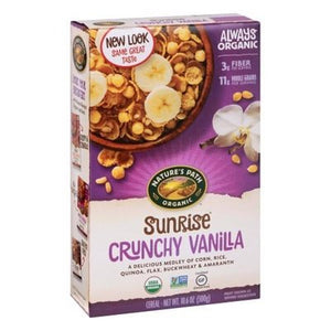 Natures Path Cereal Crunchy Vanilla 12/10.6Oz [UNFI #0108019] [ebt]