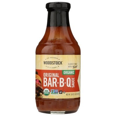 Woodstock Bar-B-Q Sauce Organic Original 12/18 OZ [UNFI #1563998] [ebt]