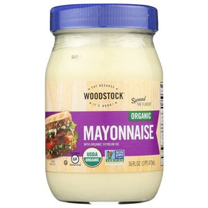 Woodstock Mayonnaise Organic 12/16 OZ [UNFI #965590] [ebt]